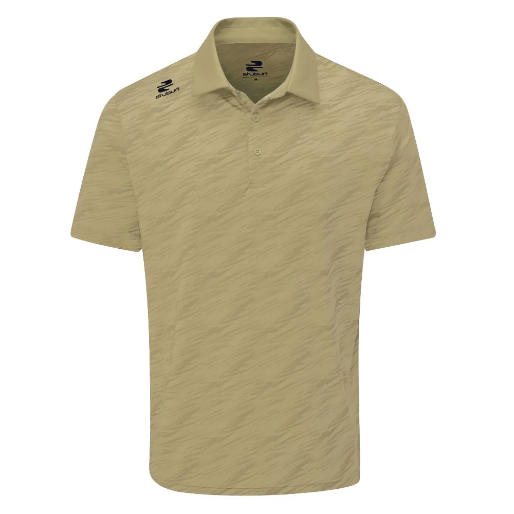 Stuburt Alicante Men's Golf Polo Shirt 2026 - Sand