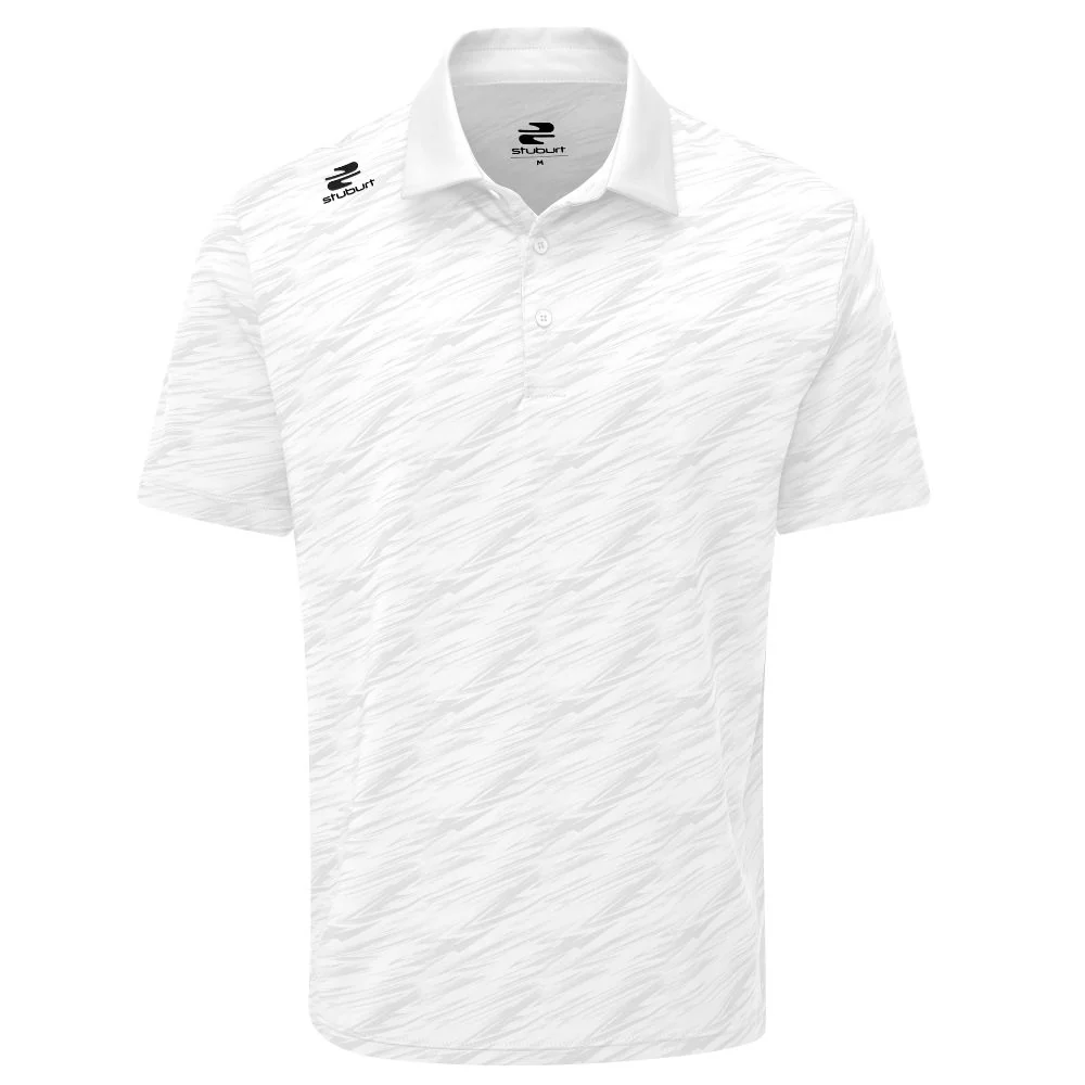 Stuburt Alicante Men's Golf Polo Shirt 2026 - White