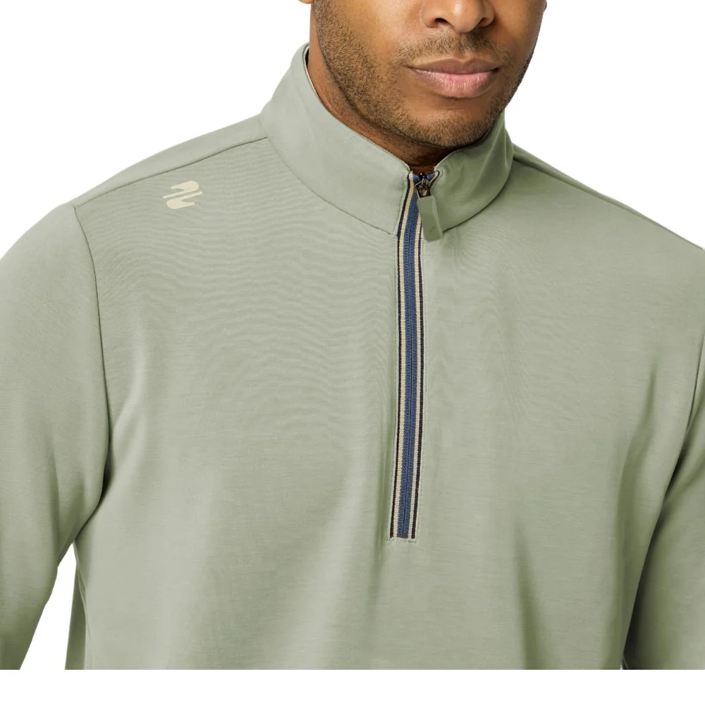 Stuburt Arlo 1/2 Zip Men's Golf Top 2026 - Olive - Image 3
