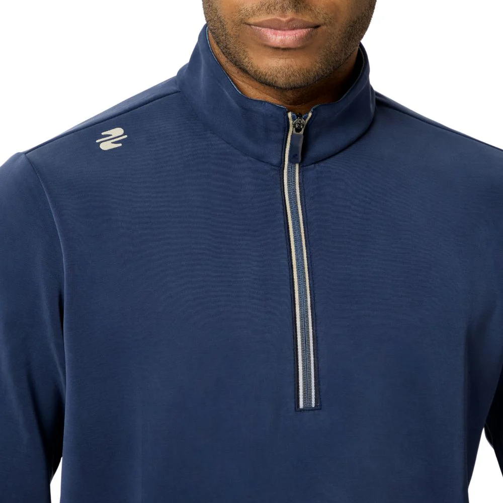 Stuburt Arlo 1/2 Zip Men's Golf Top 2026 - Navy - Image 3