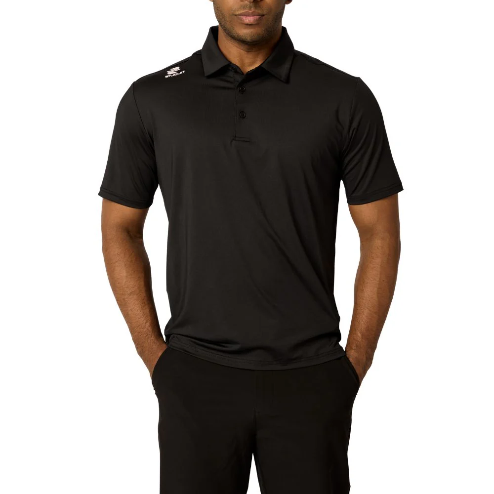 Stuburt Urban Performance Men's Golf Polo Shirt 2026 - Black - Image 2