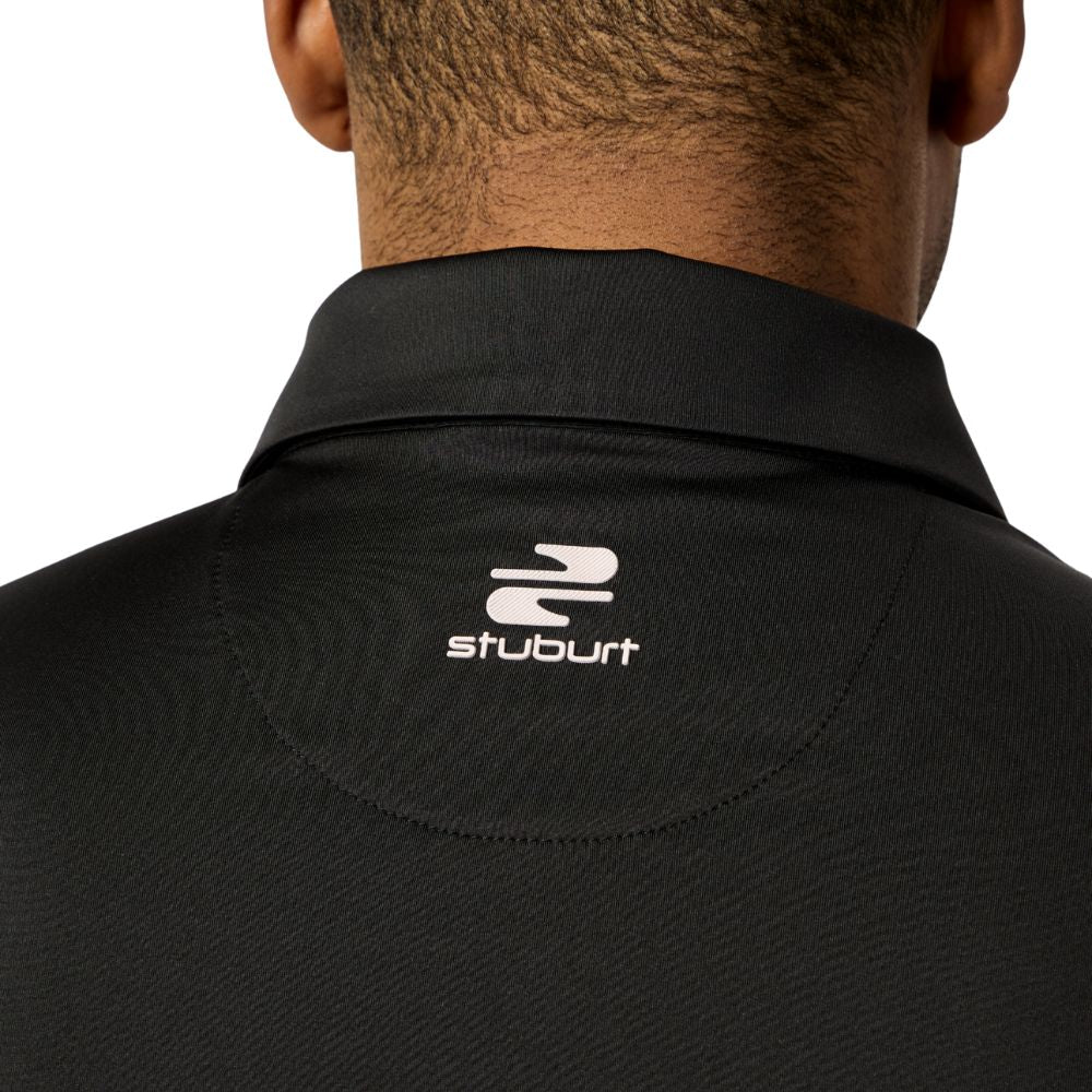 Stuburt Urban Performance Men's Golf Polo Shirt 2026 - Black - Image 4