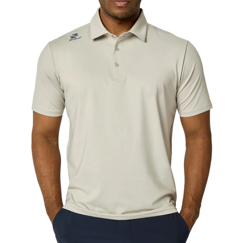 Stuburt Urban Performance Men's Golf Polo Shirt 2026 - Chalk - Image 2