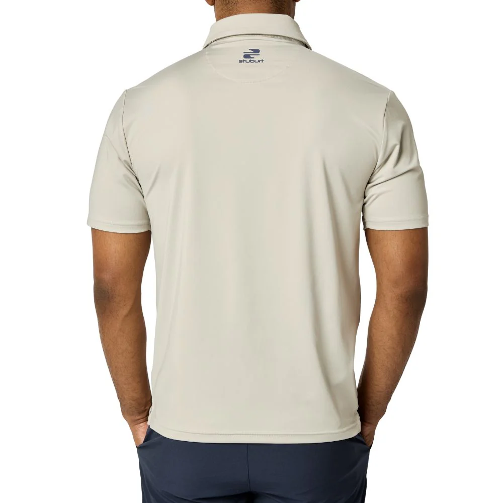 Stuburt Urban Performance Men's Golf Polo Shirt 2026 - Chalk - Image 3
