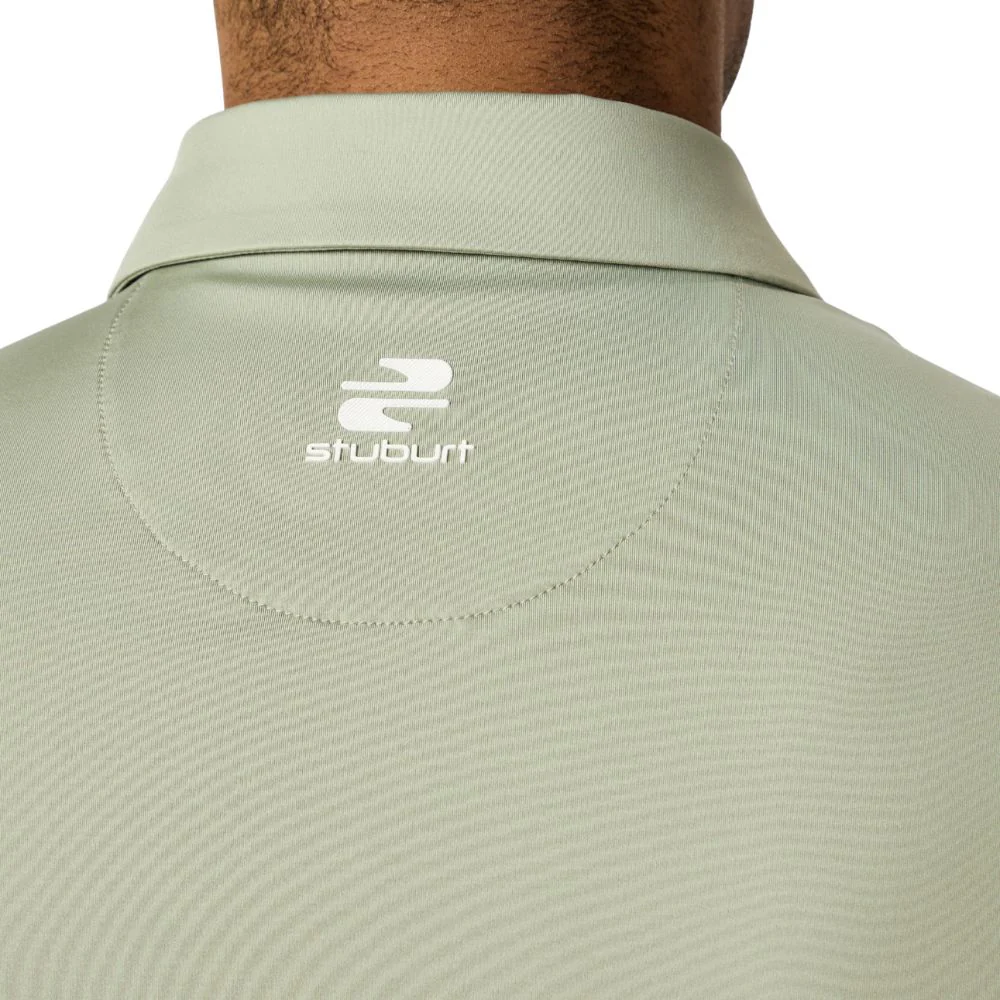 Stuburt Urban Performance Men's Golf Polo Shirt 2026 - Olive - Image 3