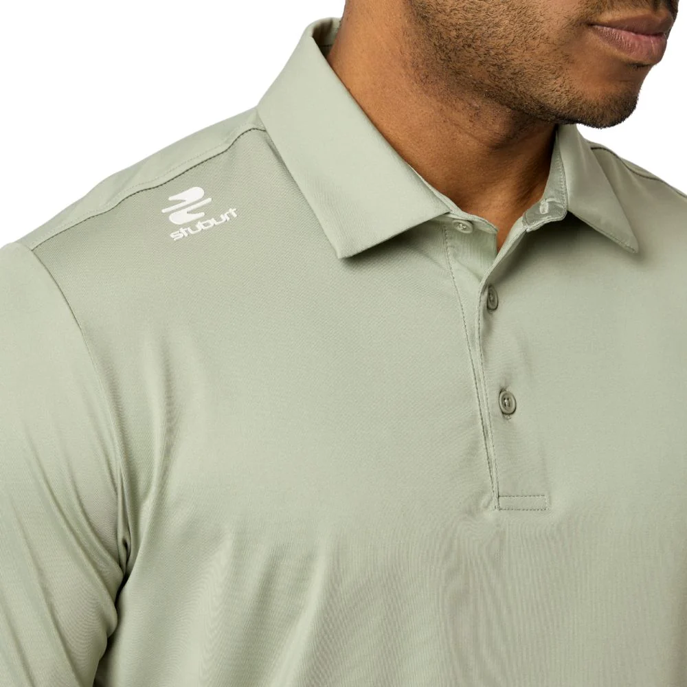 Stuburt Urban Performance Men's Golf Polo Shirt 2026 - Olive - Image 4