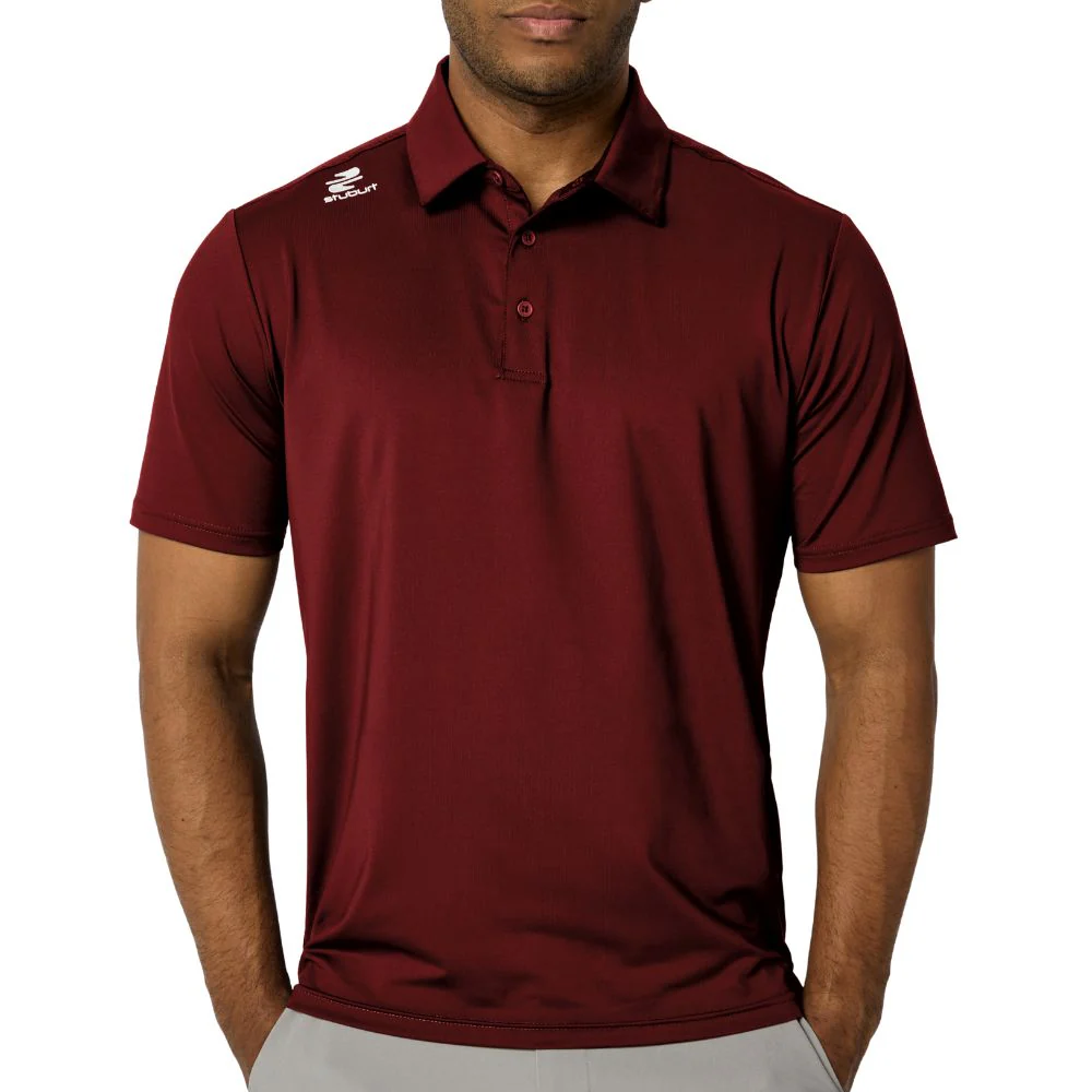 Stuburt Urban Performance Men's Golf Polo Shirt 2026 - Real Red - Image 2