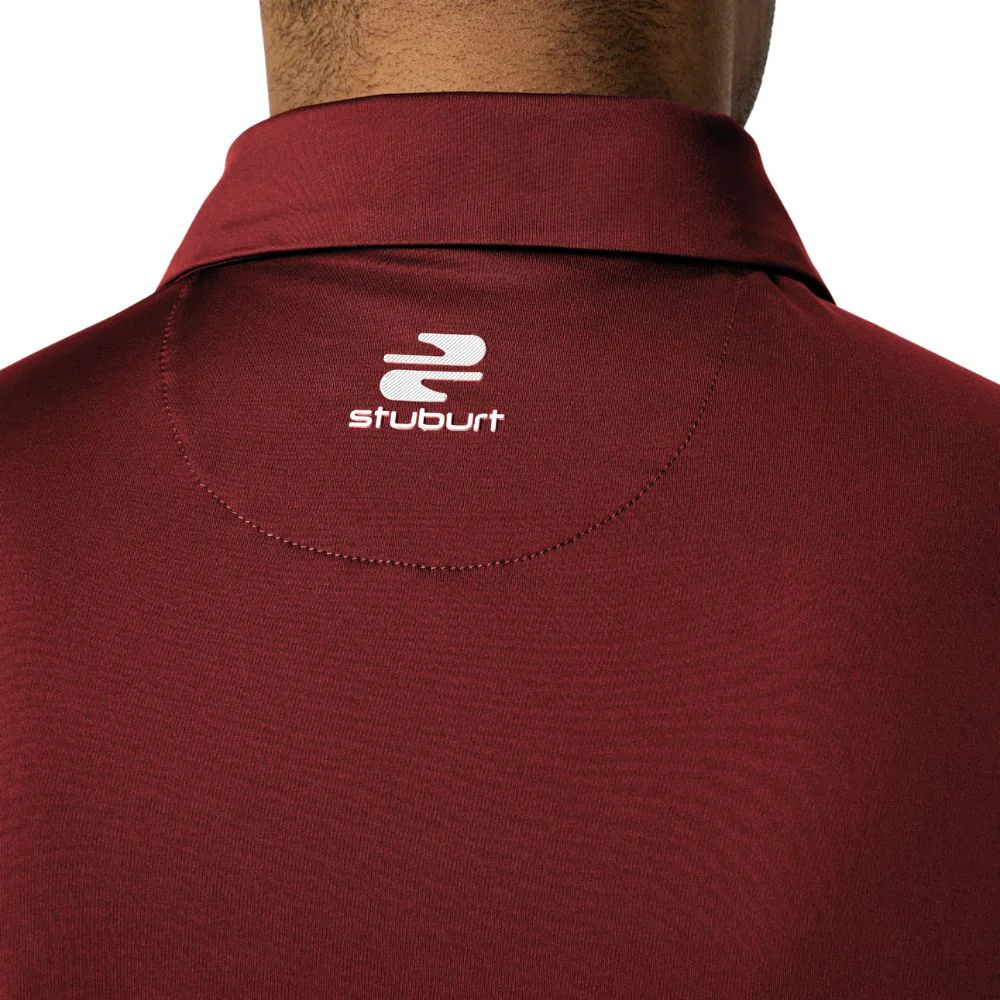 Stuburt Urban Performance Men's Golf Polo Shirt 2026 - Real Red - Image 4