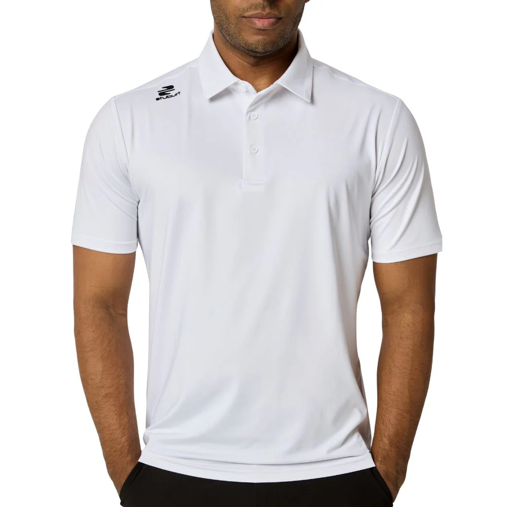 Stuburt Urban Performance Men's Golf Polo Shirt 2026 - White - Image 2