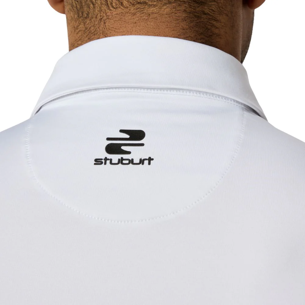 Stuburt Urban Performance Men's Golf Polo Shirt 2026 - White - Image 6
