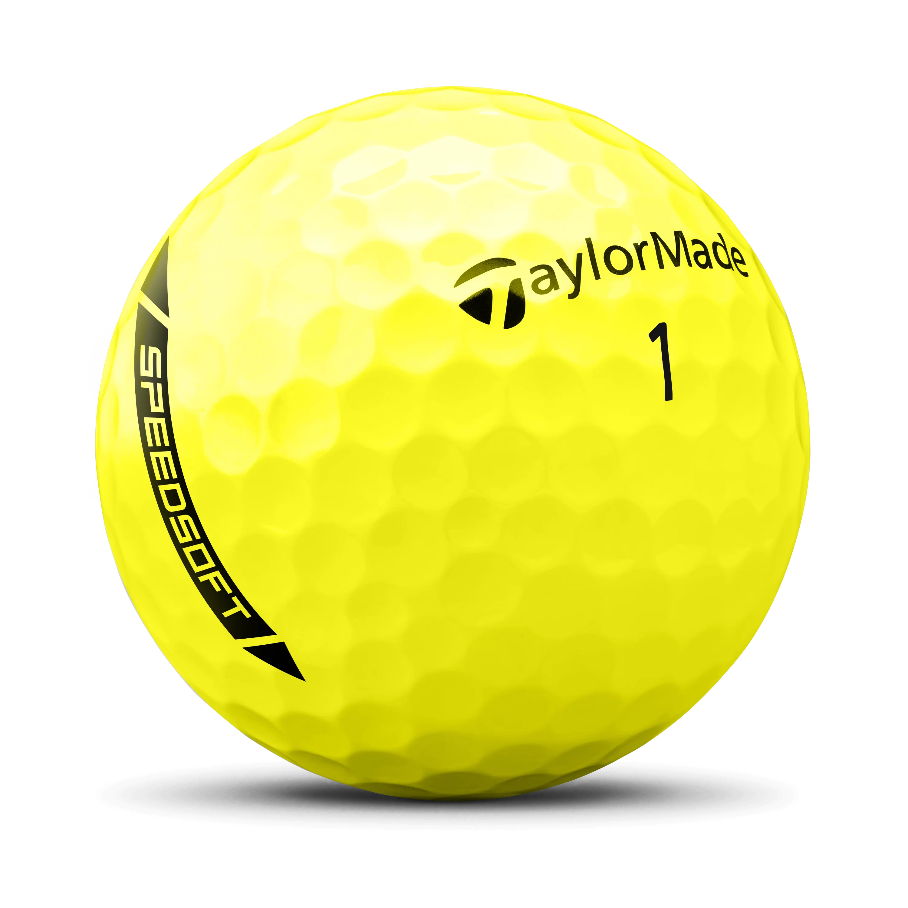 TaylorMade SpeedSoft Golf Balls - Yellow - Image 6