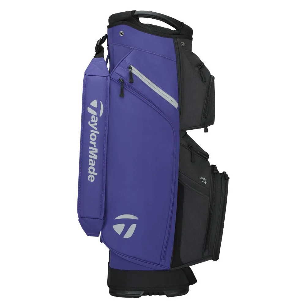 TaylorMade Cart Lite Golf Bag 2026 - Violet / Black - Image 2