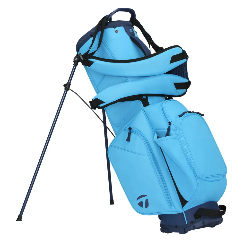 TaylorMade FlexTech Golf Stand Bag 2026 - Cyan / Navy - Image 2