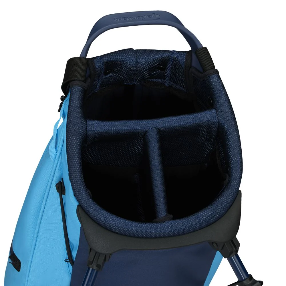 TaylorMade FlexTech Carry Golf Stand Bag 2026 - Navy / Cyan - Image 4