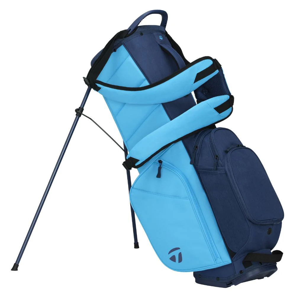 TaylorMade FlexTech Crossover Golf Stand Bag 2026 - Cyan / Navy - Image 2