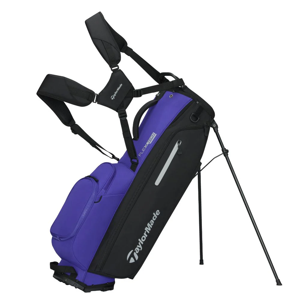 TaylorMade FlexTech Golf Stand Bag 2026 - Black / Violet