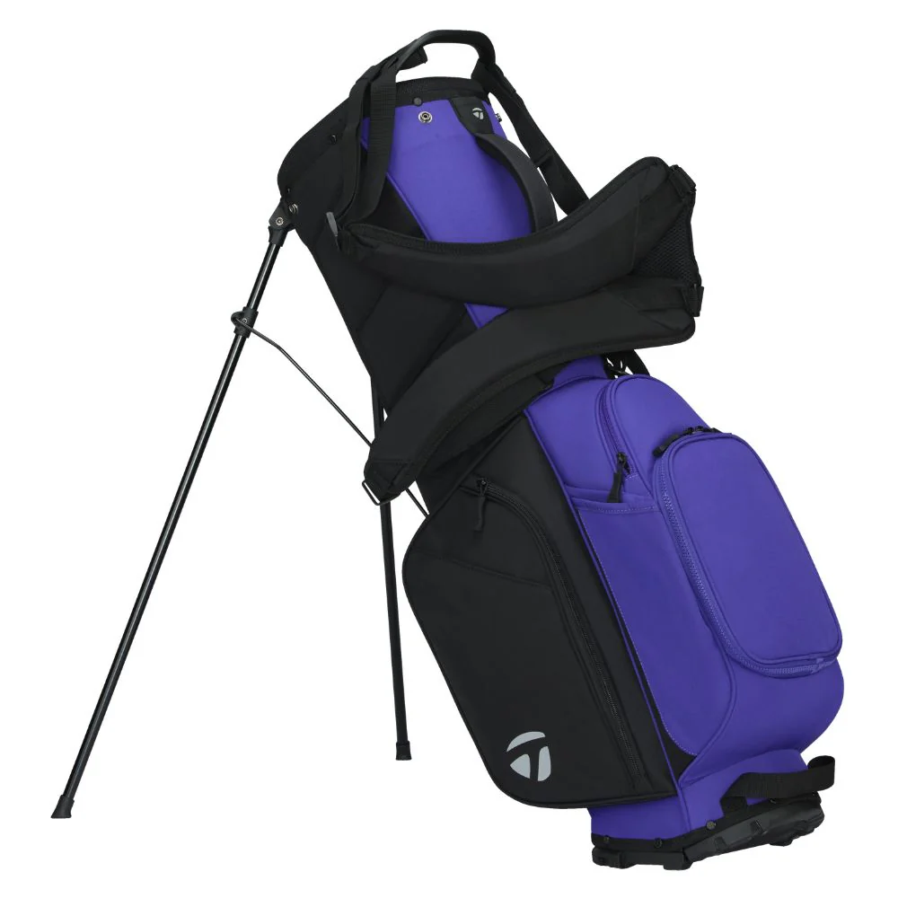 TaylorMade FlexTech Golf Stand Bag 2026 - Black / Violet - Image 2