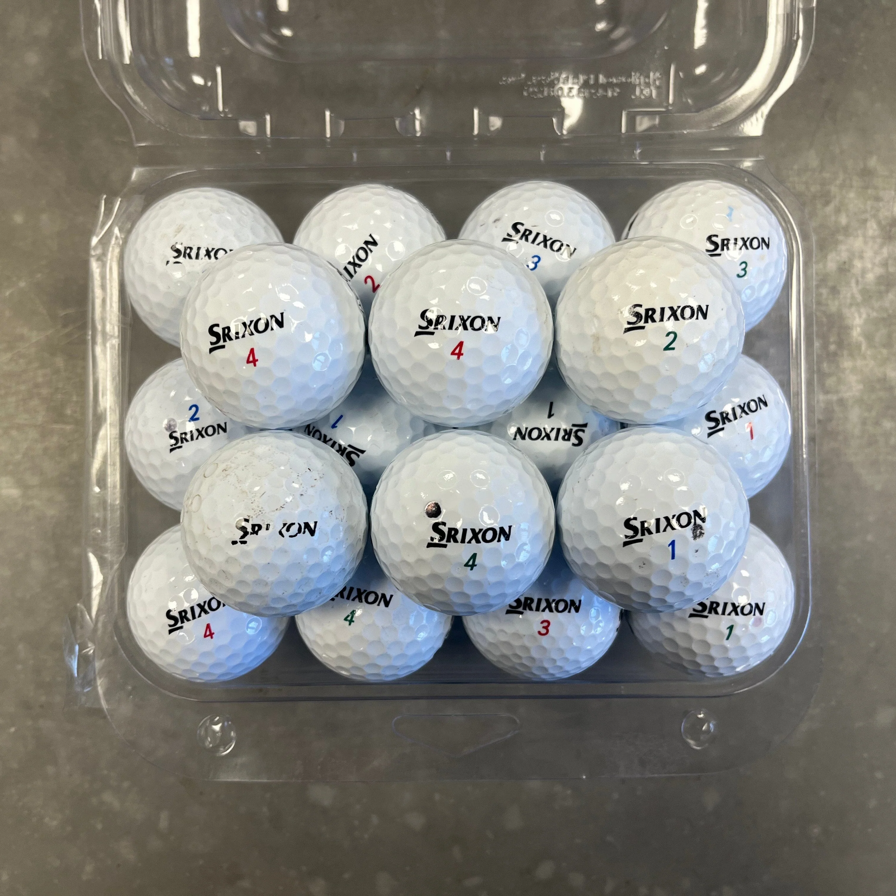 Srixon Grade C Recycled Golf Balls - 24 Pack