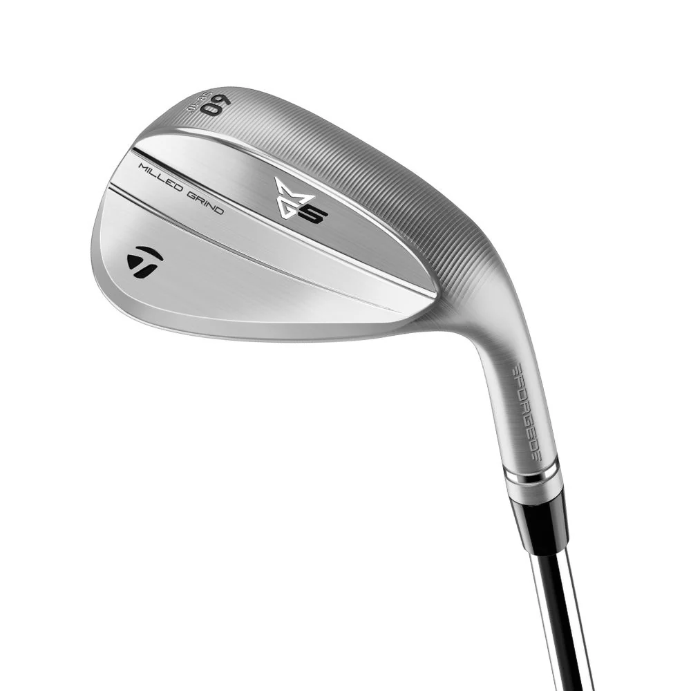 TaylorMade Milled Grind 5 Golf Wedge - Satin Chrome
