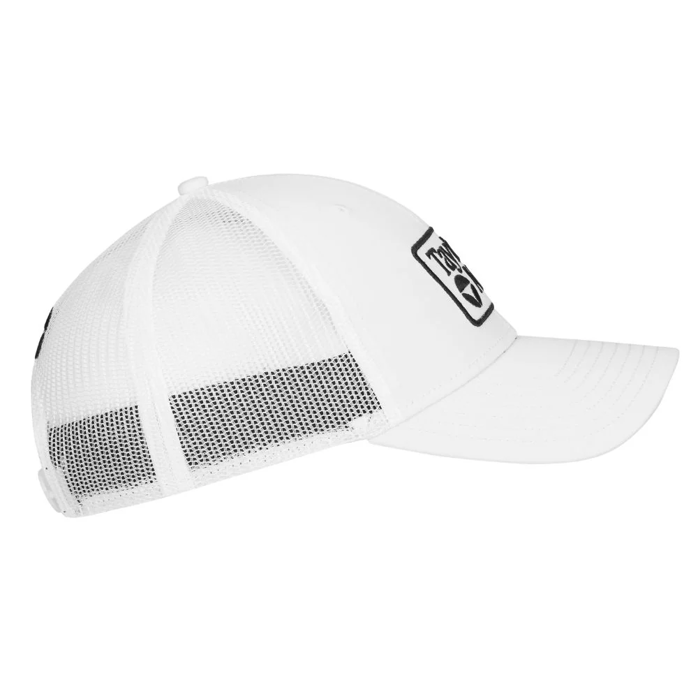 TaylorMade Radar Trucker Hat 2026 - White - Image 4
