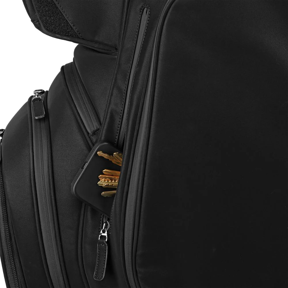 TaylorMade Signature Cart Bag 2026 - Black - Image 4