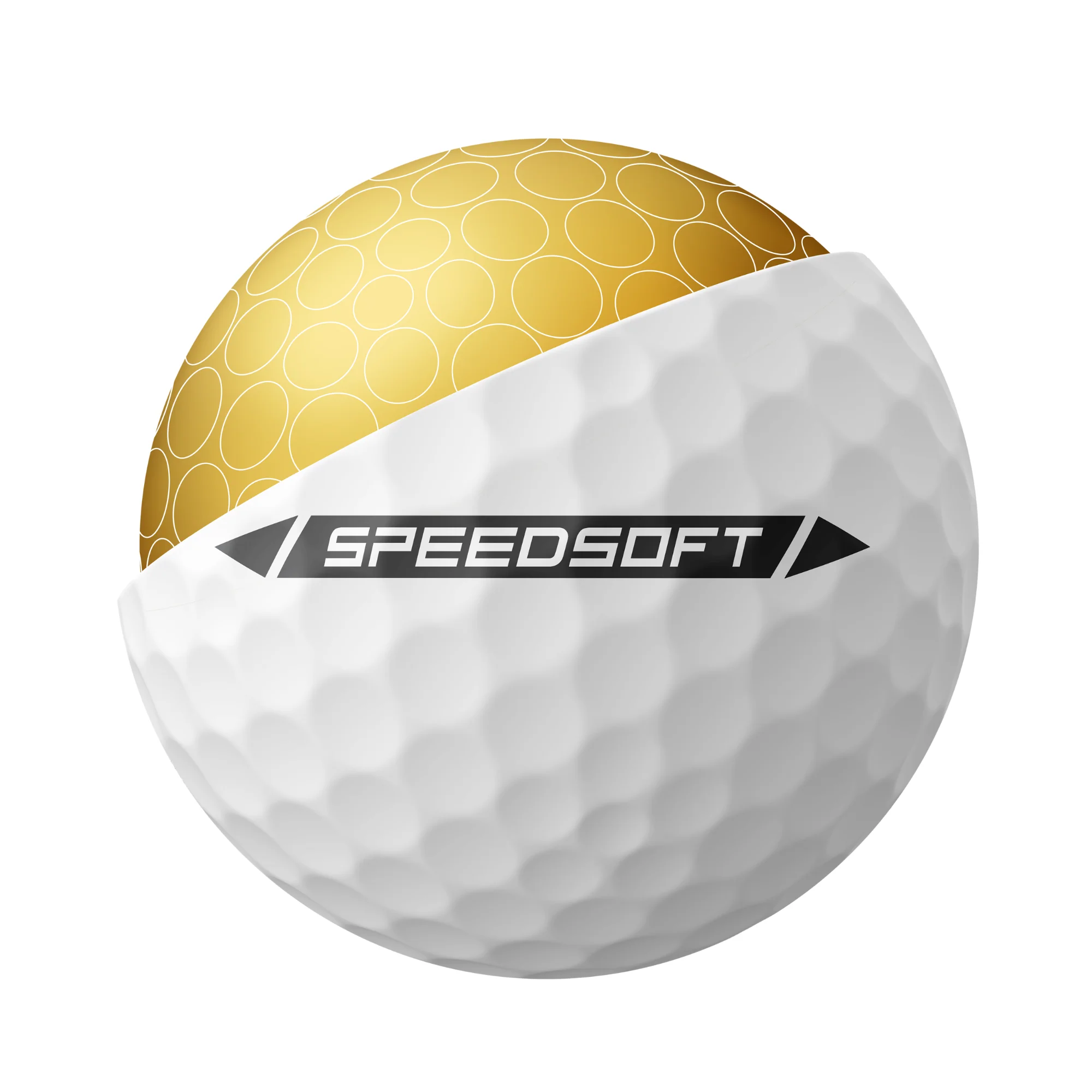 TaylorMade SpeedSoft Golf Balls - White - Image 4
