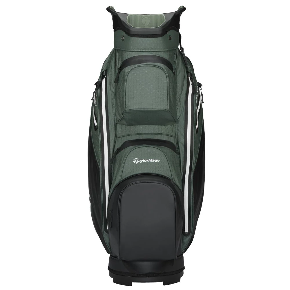 TaylorMade Storm Dry Golf Cart Bag 2026 - Black / Dark Sage - Image 3