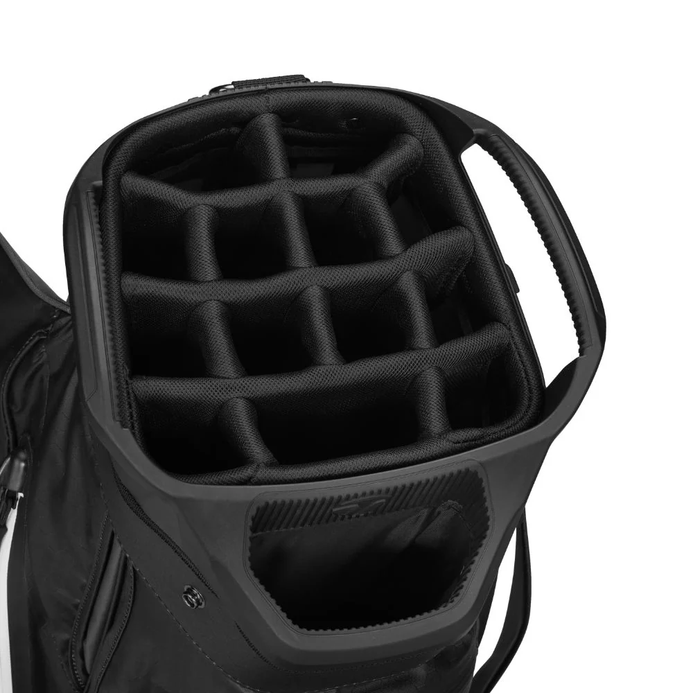 TaylorMade Storm Dry Golf Cart Bag 2026 - Grey / Black - Image 4
