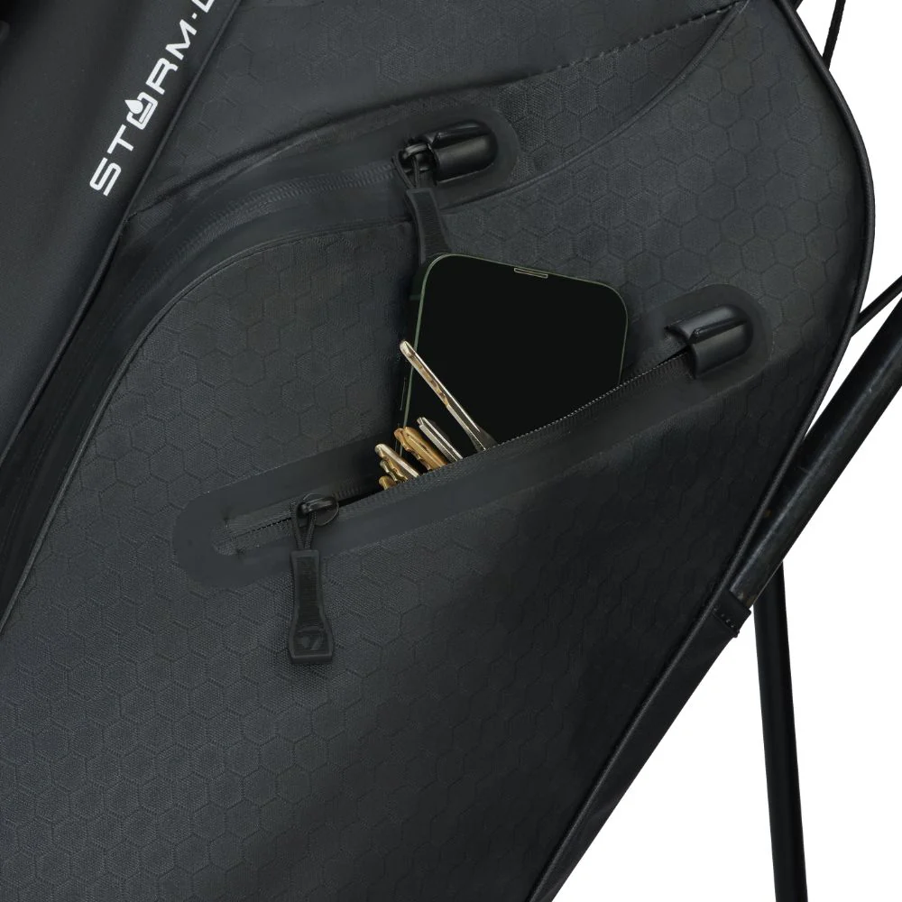 TaylorMade Storm Dry Golf Stand Bag 2026 - Black - Image 3
