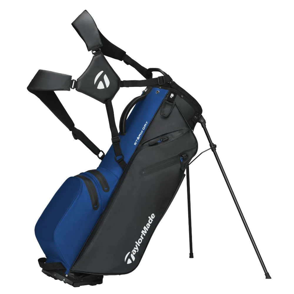 TaylorMade Storm Dry Golf Stand Bag 2026 - Black / Blue