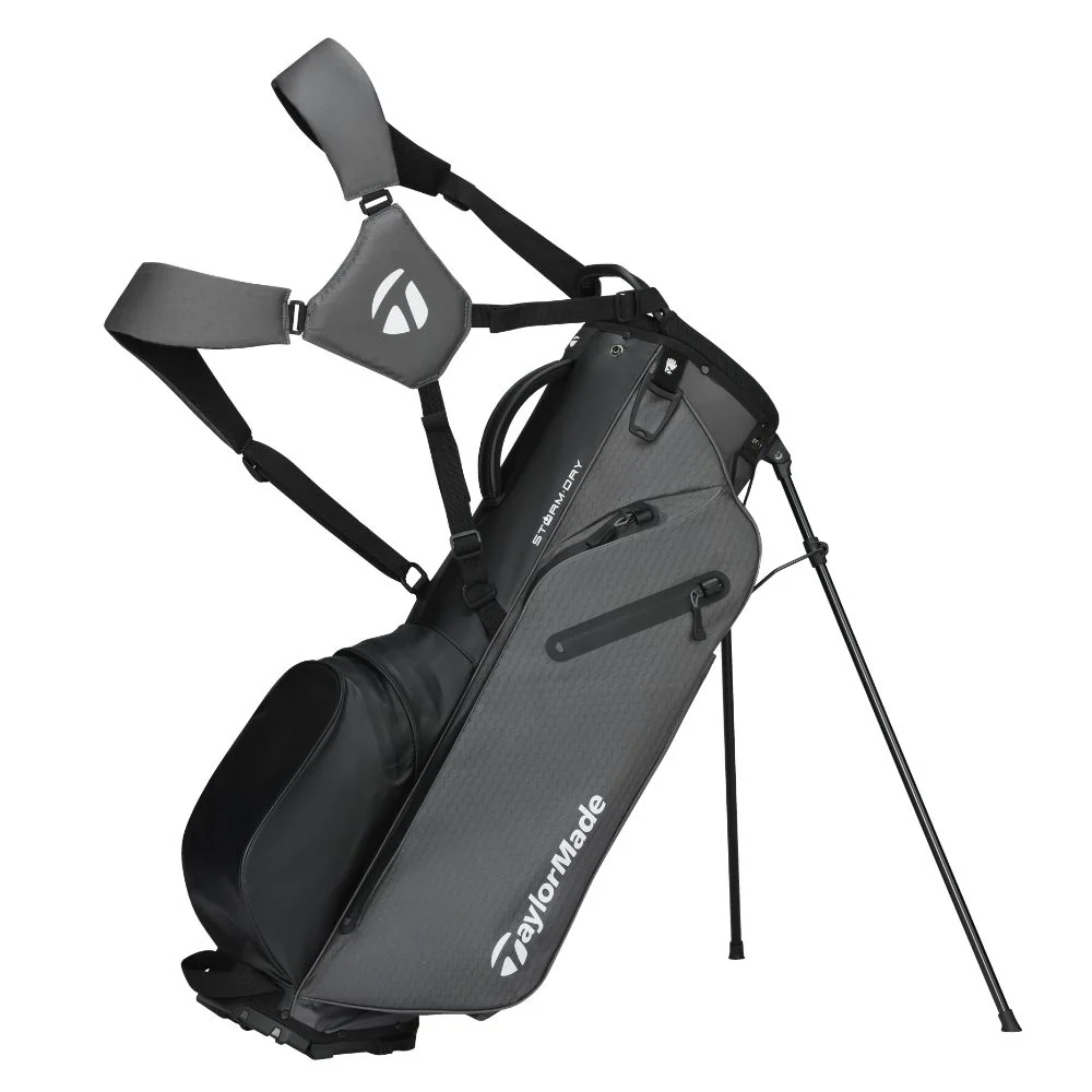 TaylorMade Storm Dry Golf Stand Bag 2026 - Grey / Black
