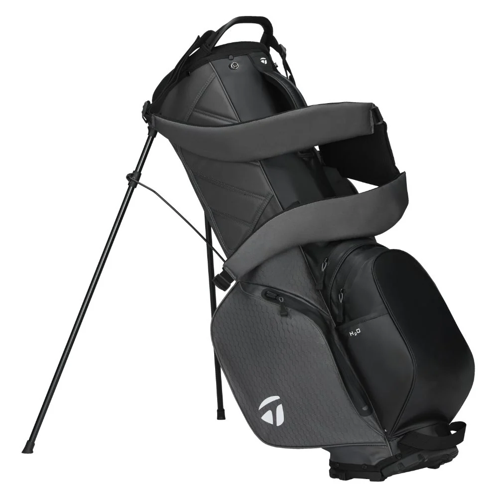 TaylorMade Storm Dry Golf Stand Bag 2026 - Grey / Black - Image 2