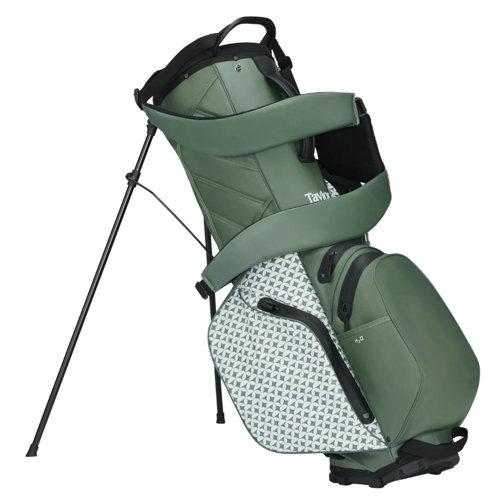 TaylorMade Storm Dry Golf Stand Bag 2026 - Heritage Icon/Dark Sage - Image 2