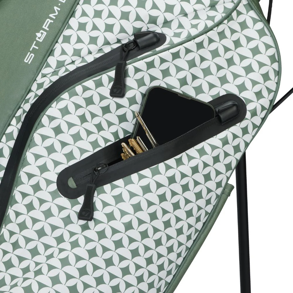 TaylorMade Storm Dry Golf Stand Bag 2026 - Heritage Icon/Dark Sage - Image 3