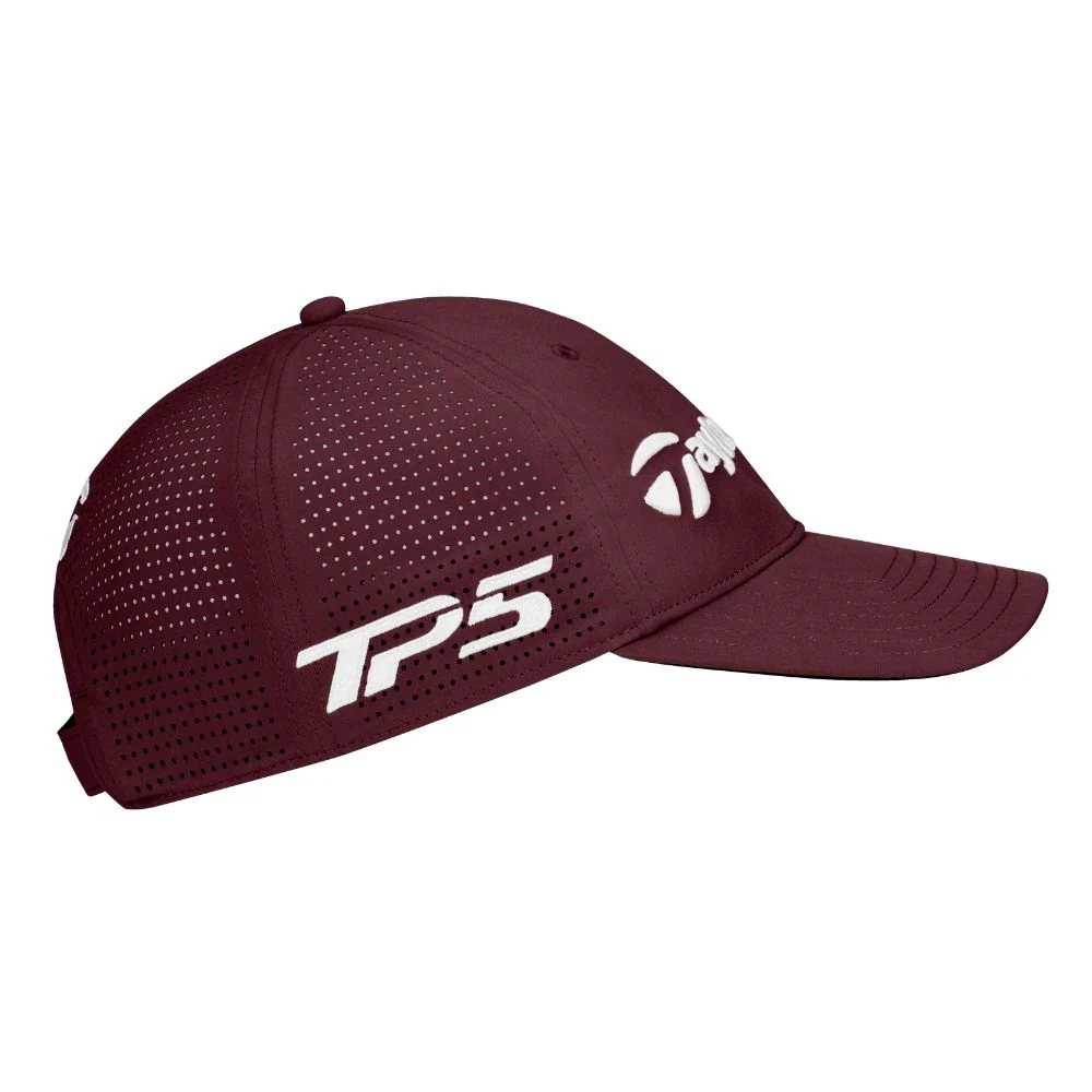 TaylorMade Tour Litetech Hat 2026 - Burgundy - Image 4