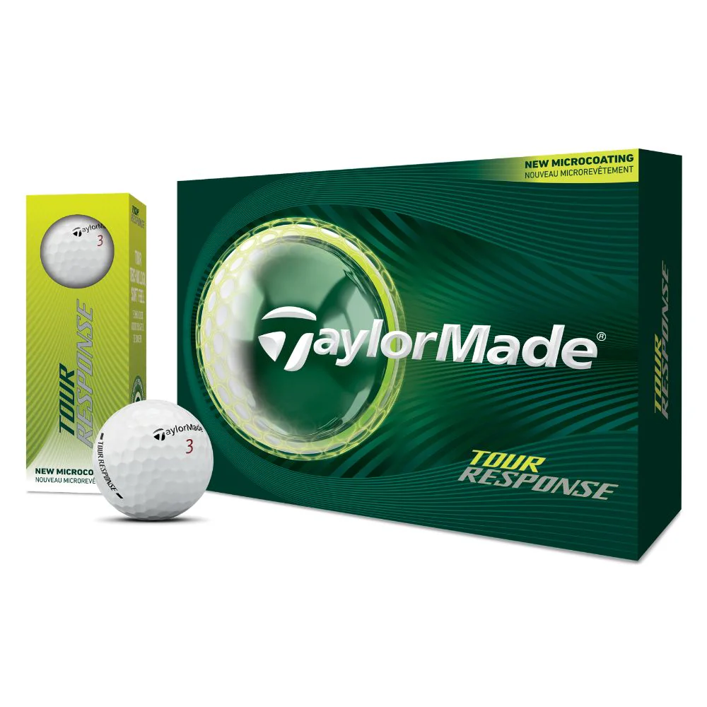 TaylorMade Tour Response Golf Balls 2026 - White - Image 2