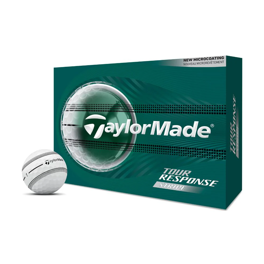 TaylorMade Tour Response Stripe Golf Balls 2026 - Clear Stripe - Image 3
