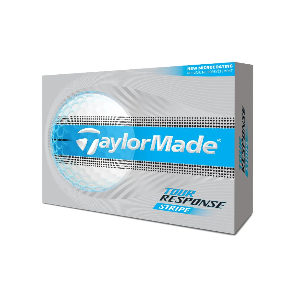 TaylorMade Tour Response Stripe Golf Balls 2026 - Blue