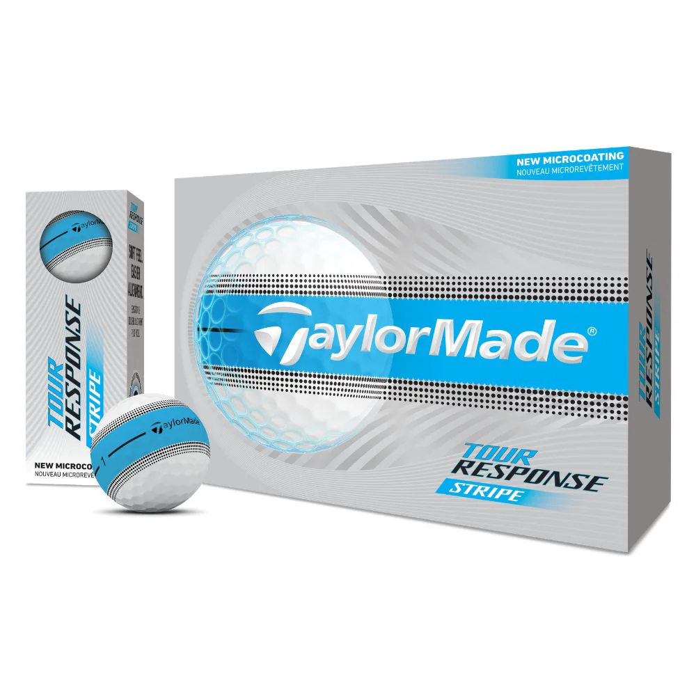 TaylorMade Tour Response Stripe Golf Balls 2026 - Blue - Image 2