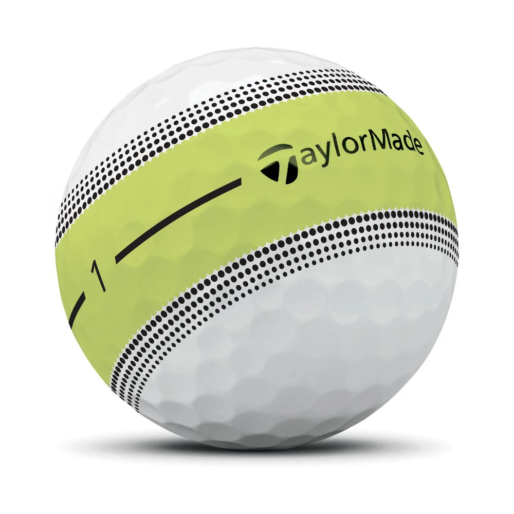 TaylorMade Tour Response Stripe Golf Balls 2026 - Yellow - Image 8