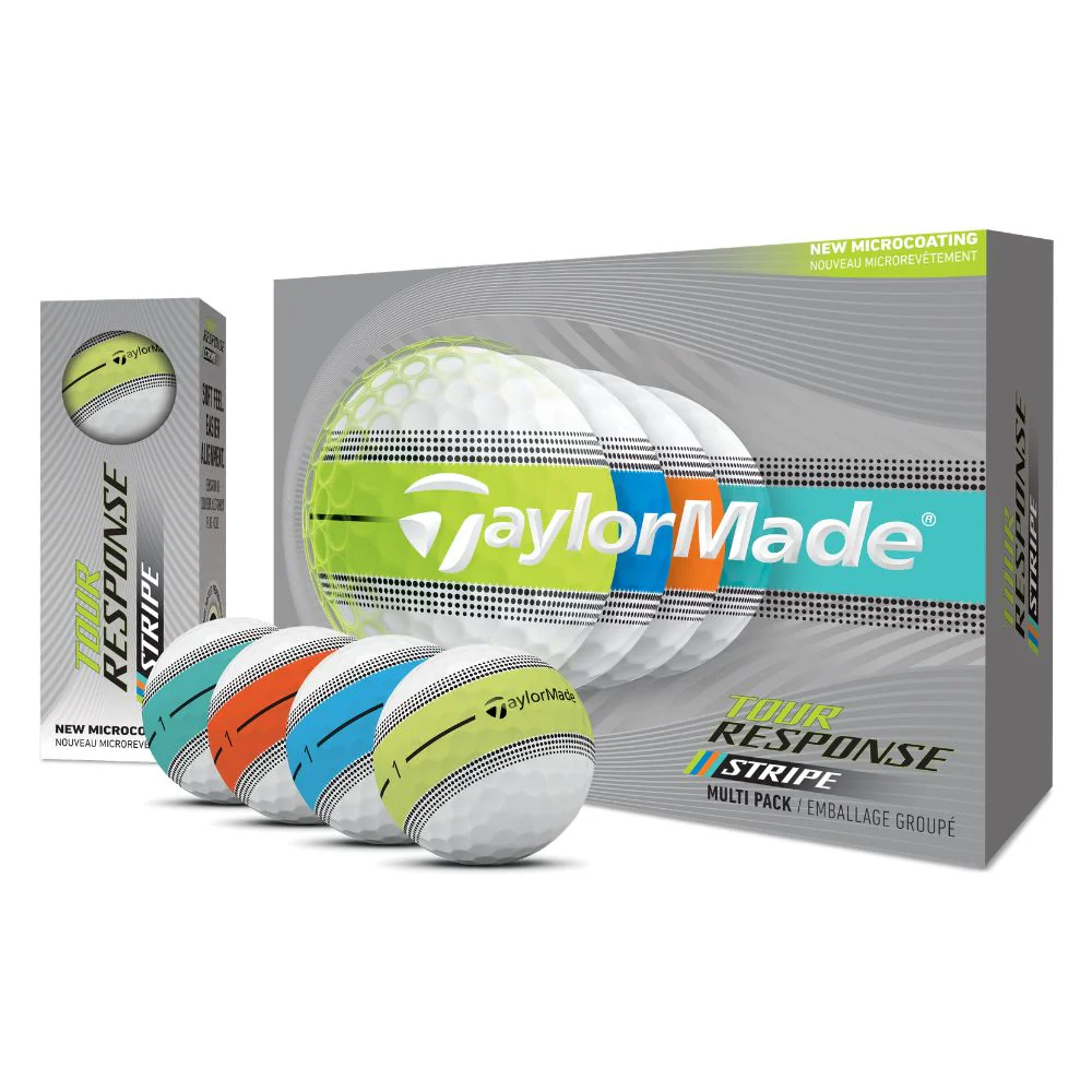 TaylorMade Tour Response Stripe Golf Balls 2026 - Multi - Image 2