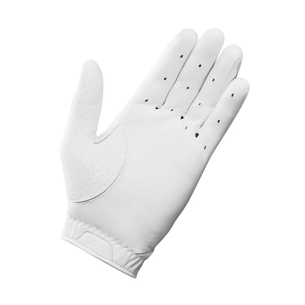 TaylorMade TP Tour Preferred Leather Glove 2026 - White - Image 3