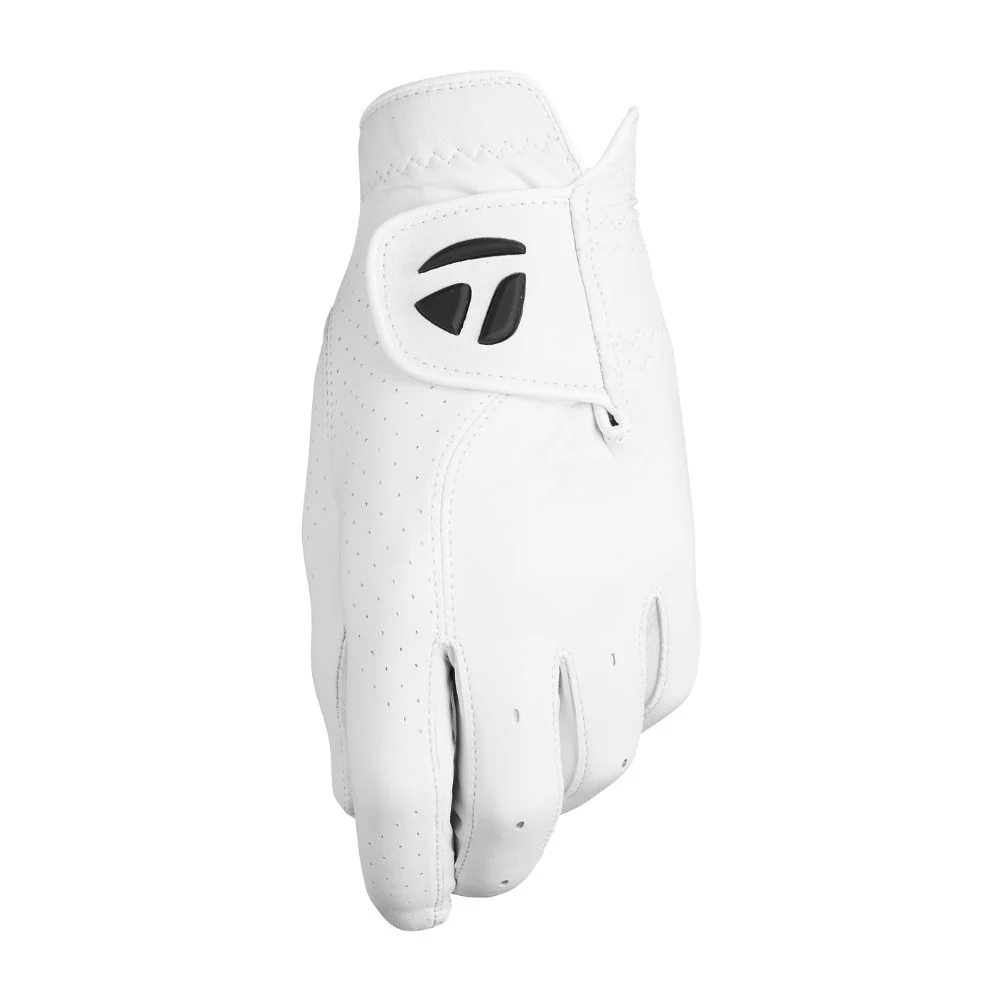 TaylorMade TP Tour Preferred Leather Glove 2026 - White - Image 4
