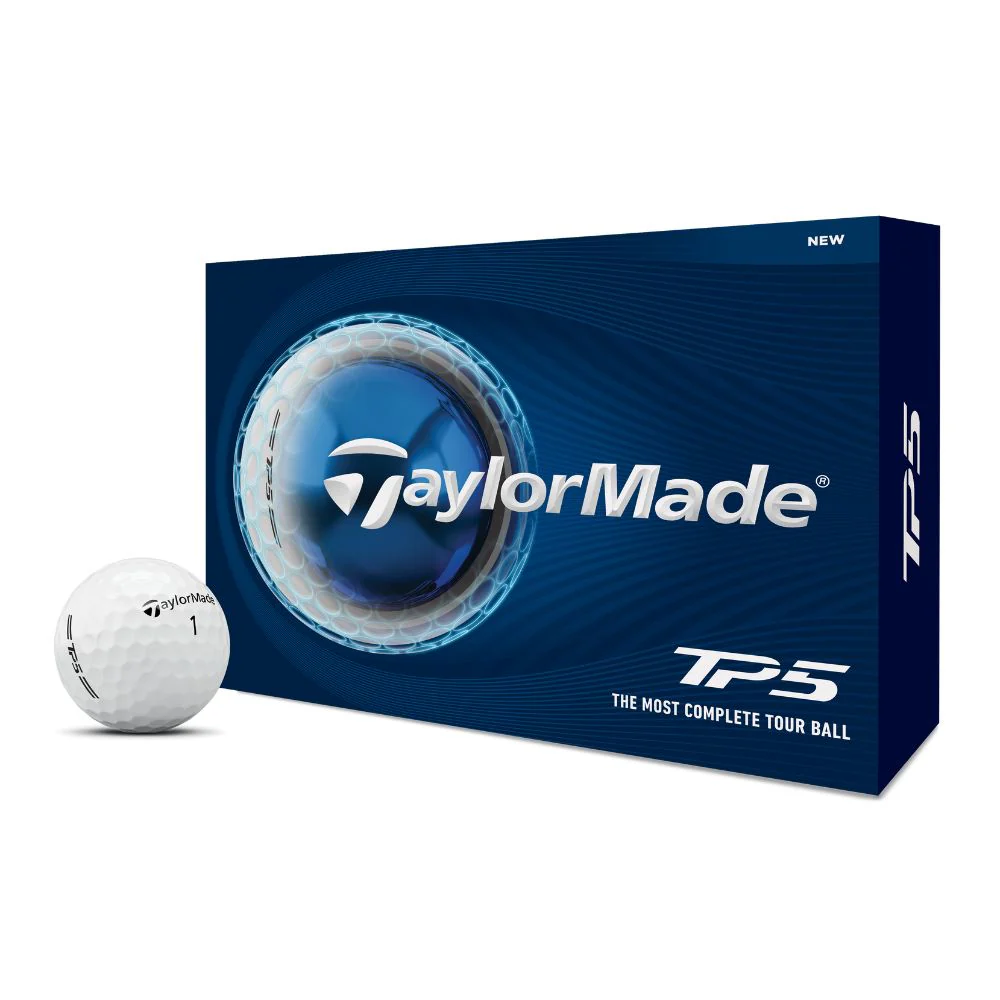 TaylorMade TP5 Golf Balls 2026 - White