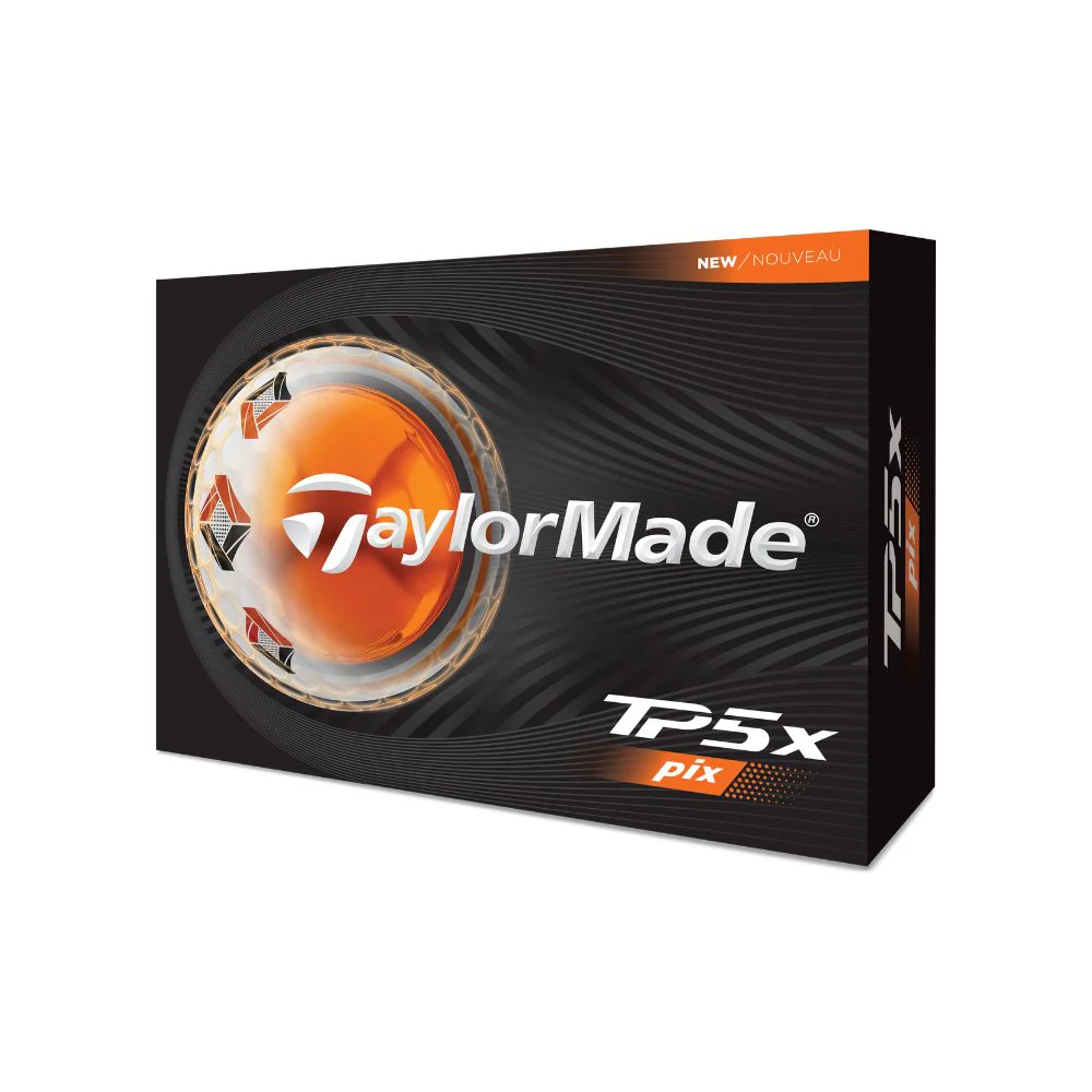 TaylorMade TP5x Pix Golf Balls 2026 - White - Image 3