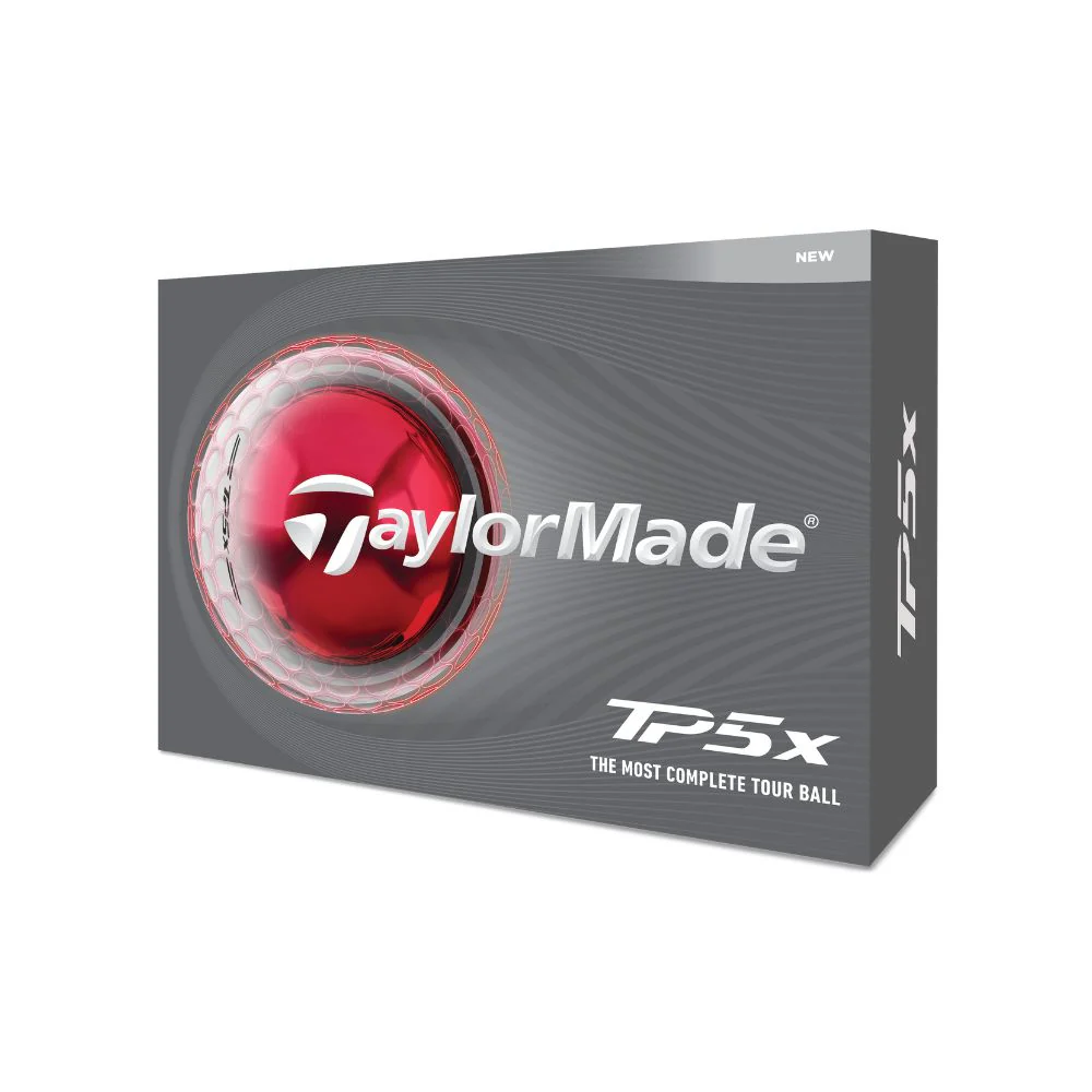 TaylorMade TP5x Golf Balls 2026 - White - Image 3