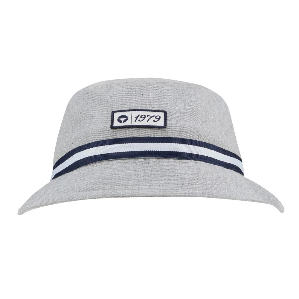 TaylorMade Vintage Twill Golf Bucket Hat 2026 - Grey
