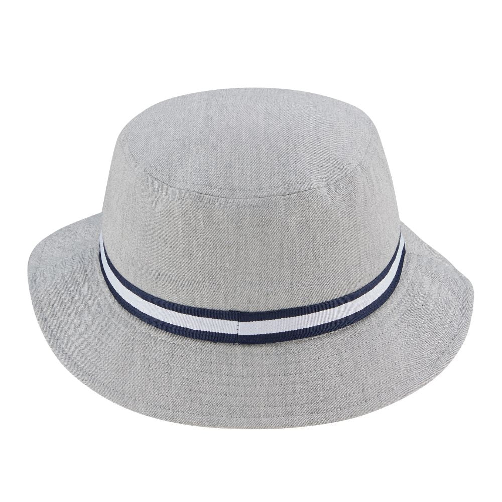 TaylorMade Vintage Twill Golf Bucket Hat 2026 - Grey - Image 4