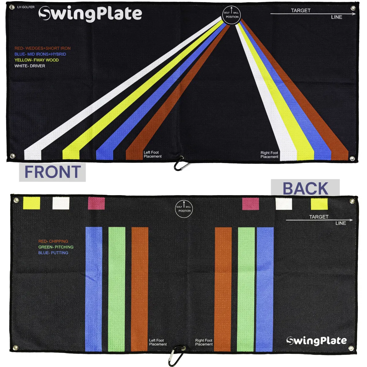 The Swing Plate Golf Towel - Image 5