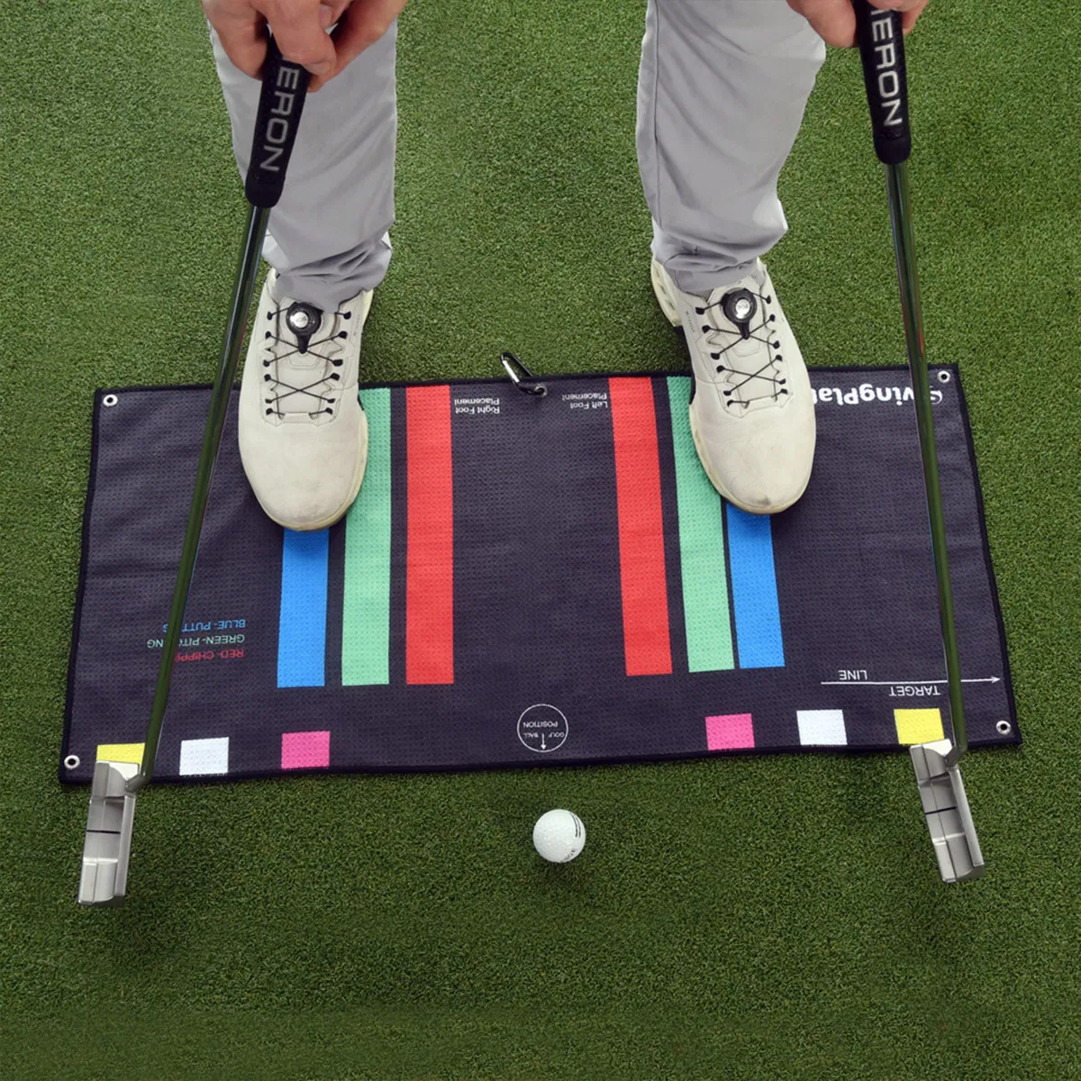 The Swing Plate Golf Towel - Image 6